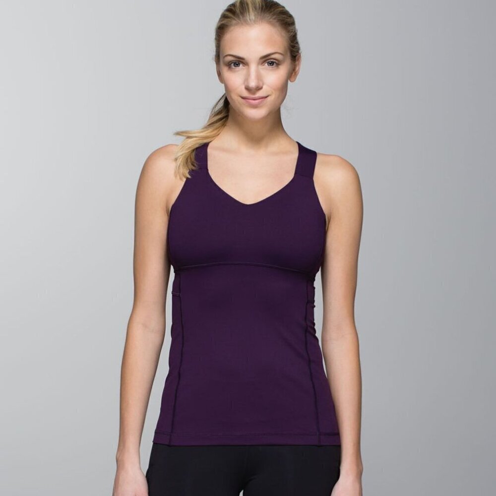 Lululemon Push Ur Limits Tank- Moisture Wicking Athletic Tank- Size 4